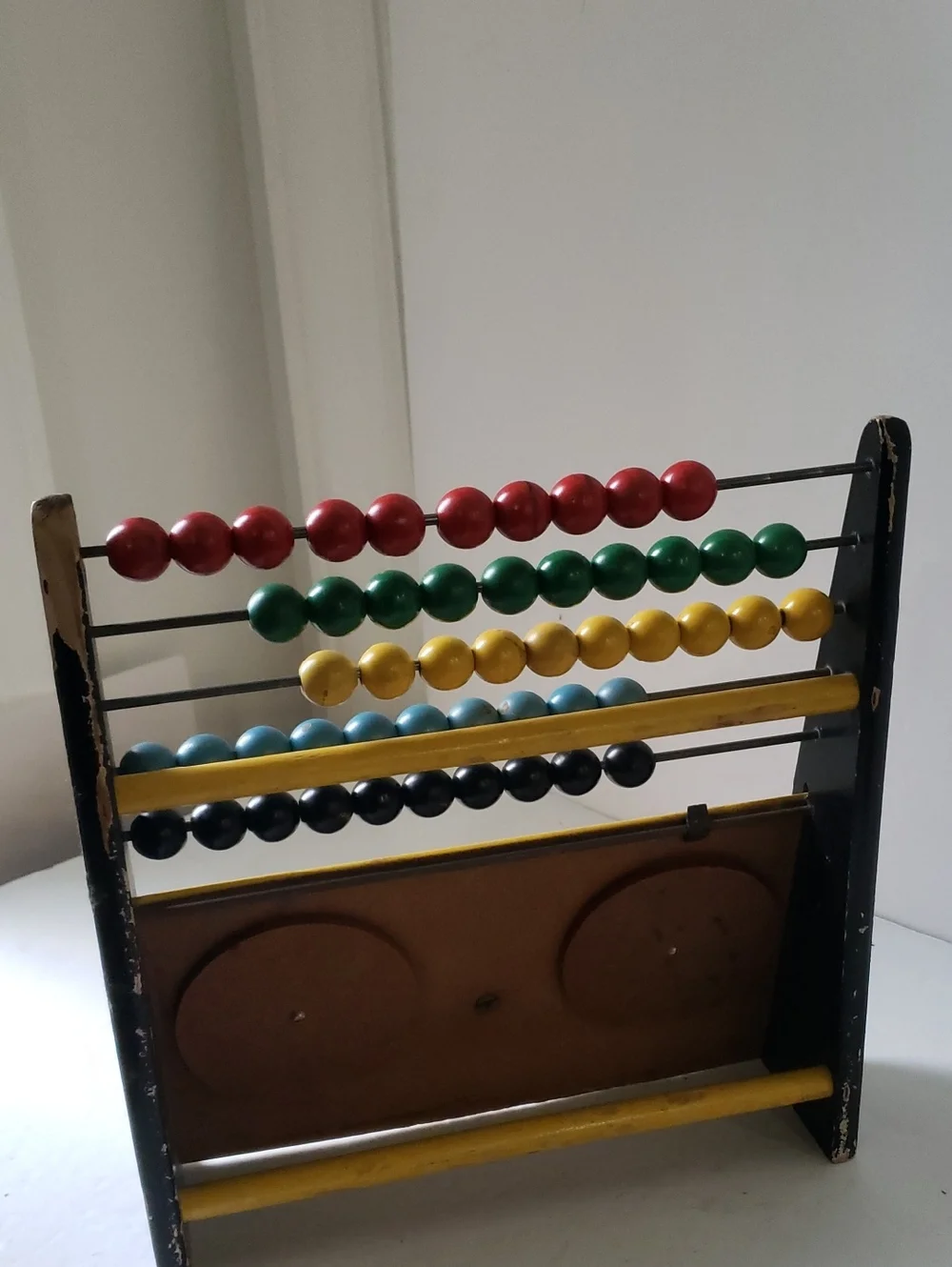 Brio Abacus Clock & Calendar Vintage 1960s Wooden
